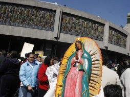 La fe por la Virgen de Guadalupe llevó a más de cinco millones de católicos al Santuario de la Morenita. EFE  /