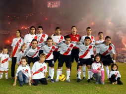 Después de un complicado año 2010, el River logró cerrar con goleada a domicilio. MEXSPORT  /