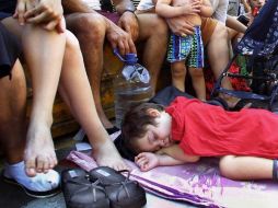 Argentina: ocupantes en la calle. ARCHIVO  /