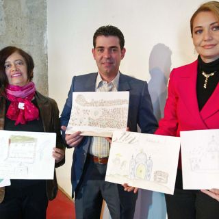 Niños dibujan la Ruta del Tequila