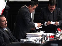Durante la votación de hoy en el Senado, ninguna candidata a ministra obtuvo el mínimo requerido. EL UNIVERSAL  /