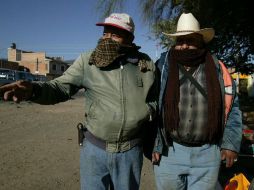 En Ajojucar y El Cuarenta, amanecieron con una temperatura de menos dos grados. ARCHIVO  /