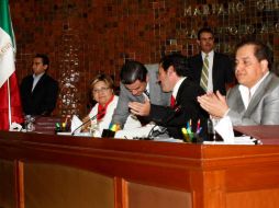 El pleno del Congreso del Estado aprobó reasignaciones al proyecto presupuestal. S. NÚÑEZ  /