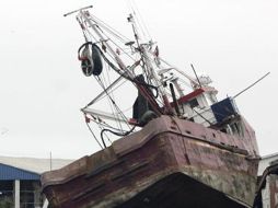 Por el momento se desconoce la antigüedad de este navío. EFE  /