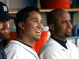 El jonrón de Magglio Ordóñez, le dio a los Tigres el título de la Liga Americana. ESPECIAL  /