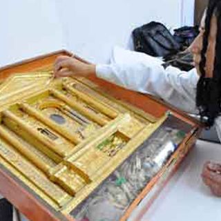 Restaura INAH relicario que contiene restos óseos de San Fulgencio