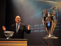 El secretario general de la UEFA, Gianni Infantino. EFE  /