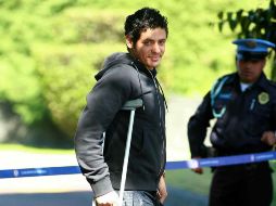 Alejandro Vela continúa su rehabilitación y asegura que Hugo Droguett será de ayuda para Cruz Azul. MEXSPORT  /