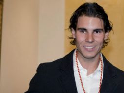 Rafael Nadal confiesa que le gusta más el futbol soccer que el tenis. EFE  /