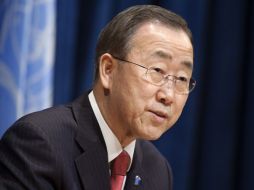El secretario general de la ONU, Ban Ki-moon. EFE  /