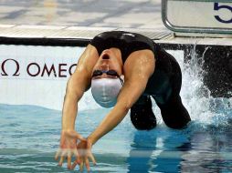 La mexicana Fernanda González terminó en el noveno lugar en la prueba de 200 metros. MEXSPORT  /