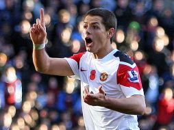 Javier Hernández ha llamado la atención en el futbol europeo. MEXSPORT  /
