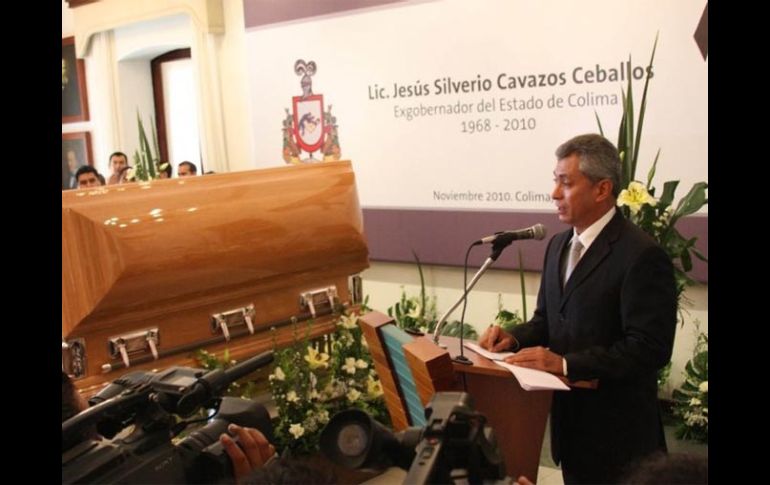Funeral del ex gobernador Silverio Cavazos Ceballos, ultimado afuera de su residencia el  21 de noviembre. EL UNIVERSAL  /