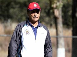 El estratega de las Chivas, José Luis Real. MEXSPORT  /