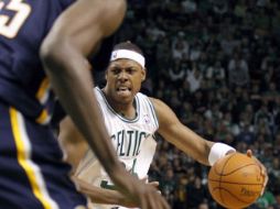 Paul Pierce logró el séptimo ``triple doble'' de su carrera. AP  /