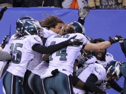 La victoria de las Águilas los convierte en líderes de la División Este de la Conferencia Nacional. AP  /