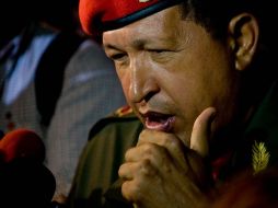 El presidente de Venezuela, Hugo Chávez. AFP  /