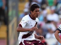 Taufic Guarch, jugador de Estudiantes, fue elmarcador del único gol de México en tiempo regular. MEXSPORT  /