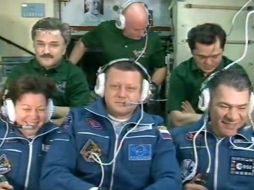 Los seis trupuilantes de la EEI serán los primeros en el universo en disfrutar esta producción. AP  /