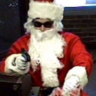 Santa Clós roba bar en Rhode Island
