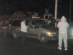 El joven asesinado de 21 años, manejaba una camioneta Voyager en compañía de su novia. O. RUVALCABA  /
