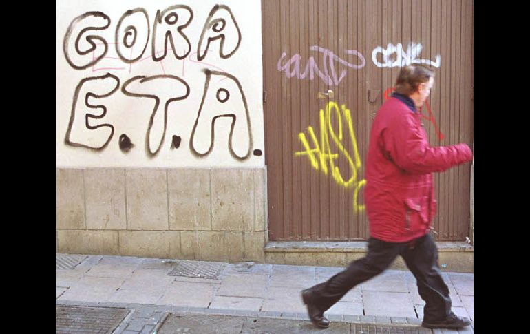 La organización terrorista ETA declaró un alto el fuego el pasado 5 de septiembre. ARCHIVO  /