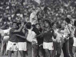 El entrenador conquistó el titulo con la Selección de Italia en 1982. EFE  /
