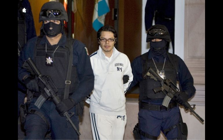 Vicente Carrillo Leyva al ser detenido en abril de 2009 en la ciudad de México. AP ARCHIVO  /