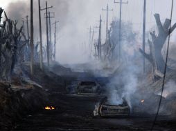 Los legisladores pidieron reparar el daño provocado por la explosión en Puebla. EFE  /