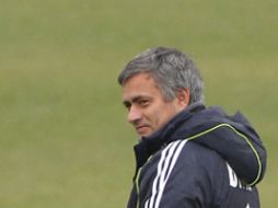 José Mourinho llegó al Real Madrid en el verano pasado, procedente del Inter de Milán. EFE  /