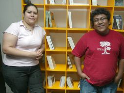 Elizabeth Alvarado y Felipe Ponce dirigen Ediciones Arlequín. ARCHIVO  /