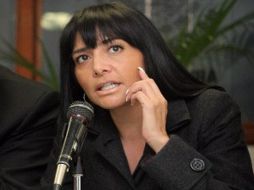 Alejandra Barrales, presidenta de la Comisión de Gobierno de la ALDF. ARCHIVO SUN  /