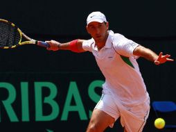 Santiago González fue el puntal del equipo mexicano de Copa Davis. MEXSPORT  /