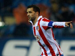 Simao Sabrosa anotó su último gol con el Atlético de Madrid en la Copa del Rey. AP  /