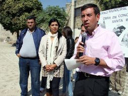 Miguel Castro anuncia que se tratará de aportaciones de 100 mil pesos por colonia. ESPECIAL  /