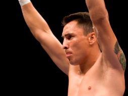 El púgil de Los Mochis, cumplió con el peso. MEXSPORT  /