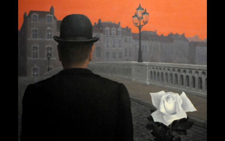 El mundo invisible de René Magritte permaneció cerca de cuatro meses en cartel. ESPECIAL  /