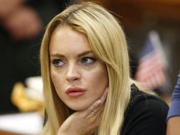 Lohan cumple con el período de rehabilitación ordenado por un juez. AP  /