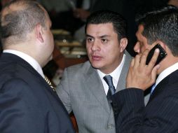 El diputado del Congreso de Jalisco, José María Martínez, dijo que los diputados no recibirán aguinaldo, sino hasta enero. ARCHIVO  /