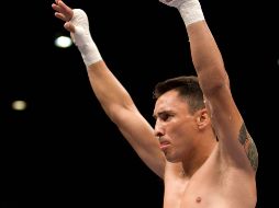 Hugo Cázares derrotó al japonés Hiroyuki Hisataka. MEXSPORT  /