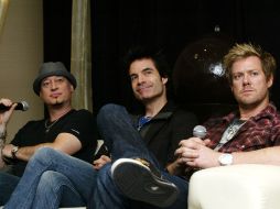 Jimmy Stafford (guitarra), Patt Monahan (voz) y Scott Underwood (batería) conforman Train. E. BARRERA  /