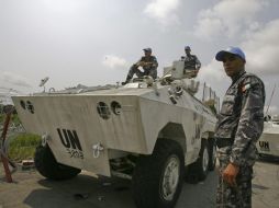 Las fuerzas de la ONU patrullan calles de Costa de Marfil tras las disputadas elecciones presidenciales. EFE  /