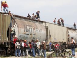 Migrantes provenientes de Centro y Sudamérica. SUN  /