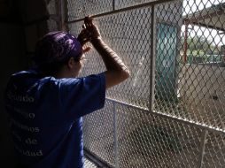 Migrante del albergue para este grupo en Ixtepec, Oaxaca. REUTERS  /