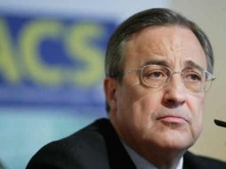 Florentino Pérez, presidente del Real Madrid. ESPECIAL  /