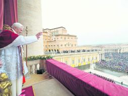 El Papa Benedicto XVI desea una ''feliz Navidad'' a católicos en 65 idiomas. EFE  /
