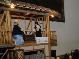 La foto muestra uno de los pesebres que se exhibirán hasta el 9 de enero próximo. EFE  /