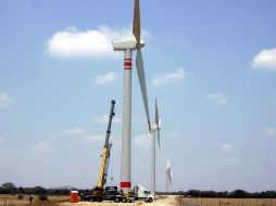 Proyecto de generación de electricidad a través del viento. EL UNIVERSAL  /