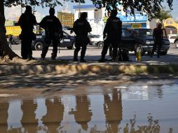 Los compañeros de Gándara renunciaron o murieron, dejándola como la única mujer policía del municipio. REUTERS  /