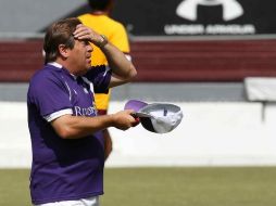 Miguel Herrera dirigió un torneo y seis fechas a Estudiantes Tecos. MEXSPORT  /